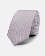 Mens Lilac Silk Tie